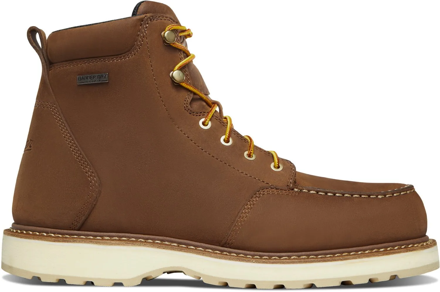 Danner Cedar River Moc Toe 6-inch Brown Leather Work Boots