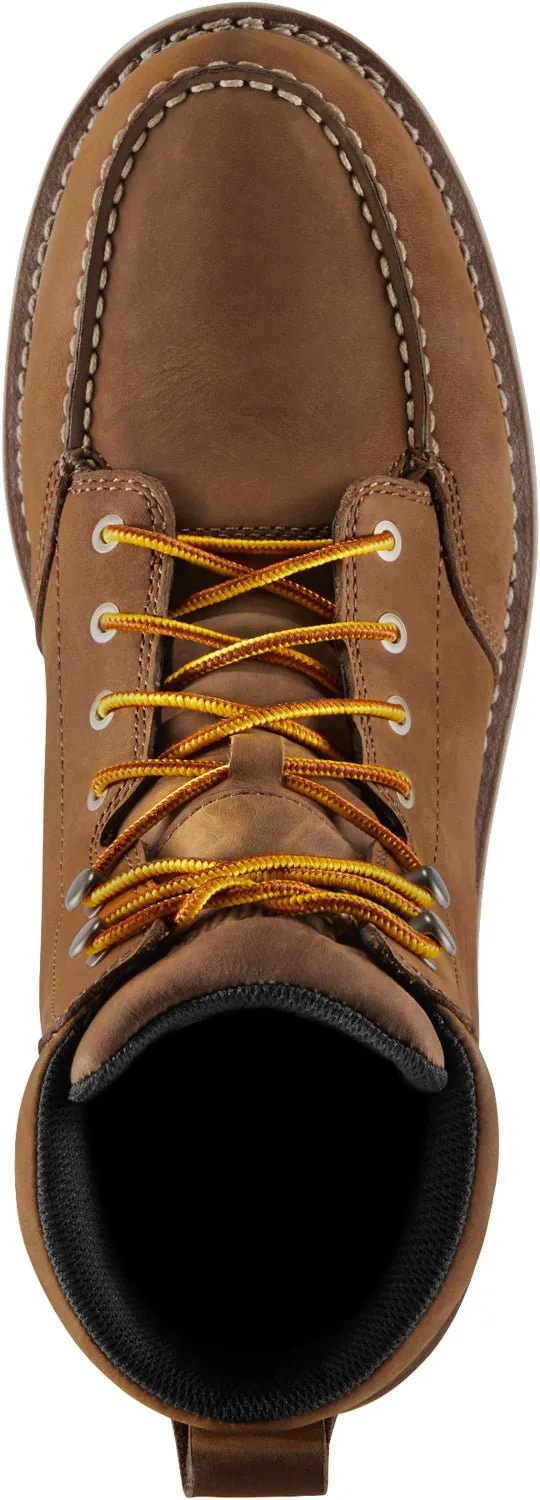 Danner Cedar River Moc Toe 6-inch Brown Leather Work Boots