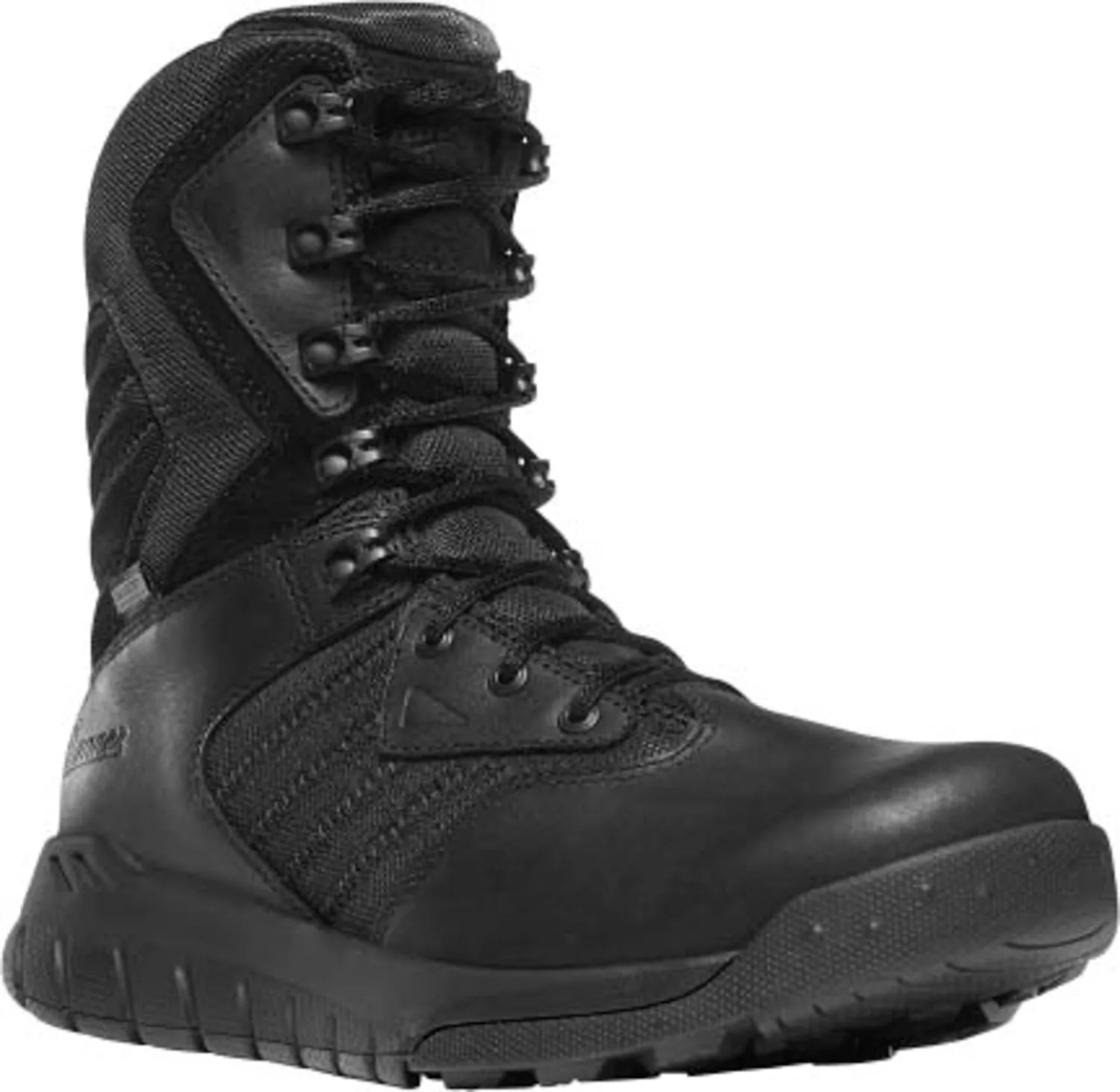 Danner Instinct Tactical Black Leather Side Zip Uniform Boots