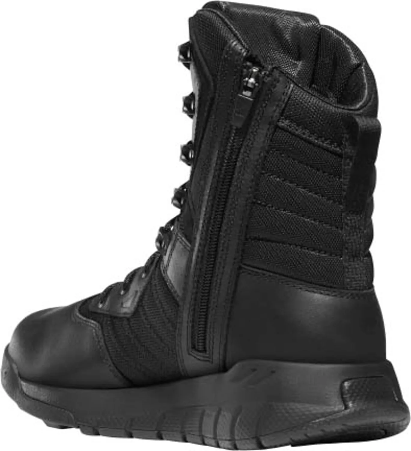 Danner Instinct Tactical Black Leather Side Zip Uniform Boots