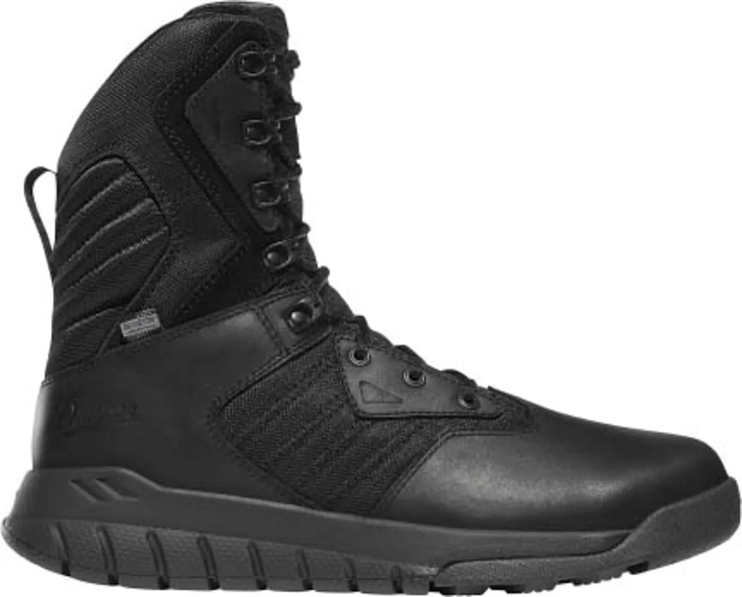 Danner Instinct Tactical Black Leather Side Zip Uniform Boots