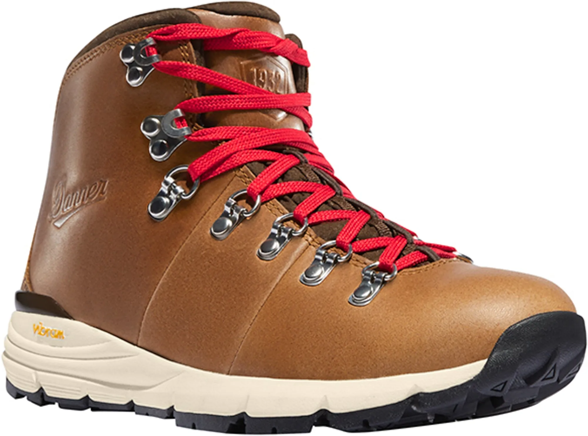 Danner Mountain 600 Womens Hiking Boots - Saddle Tan Suede, Waterproof, 4.5in