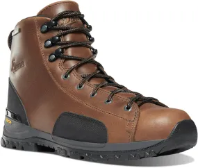 Danner Stronghold 6in Dark Brown Leather Work Boots