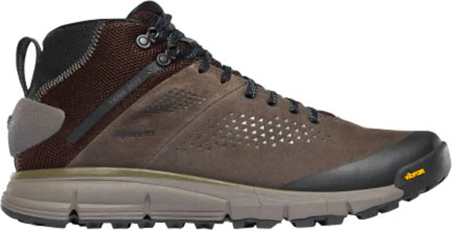 Danner Trail 2650 Mid Men's Leather GTX Hiking Boots Brown/Military Green