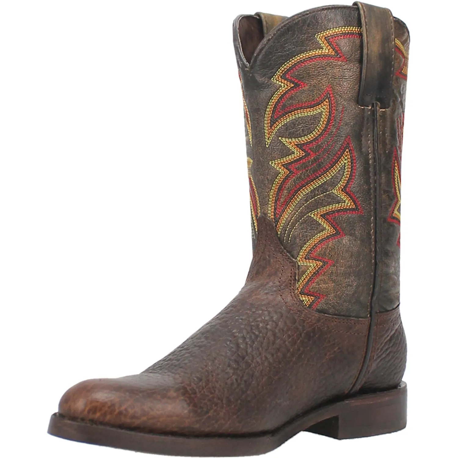 Dingo Men's Cowboy Boots - Brown Leather, Young Gun Style