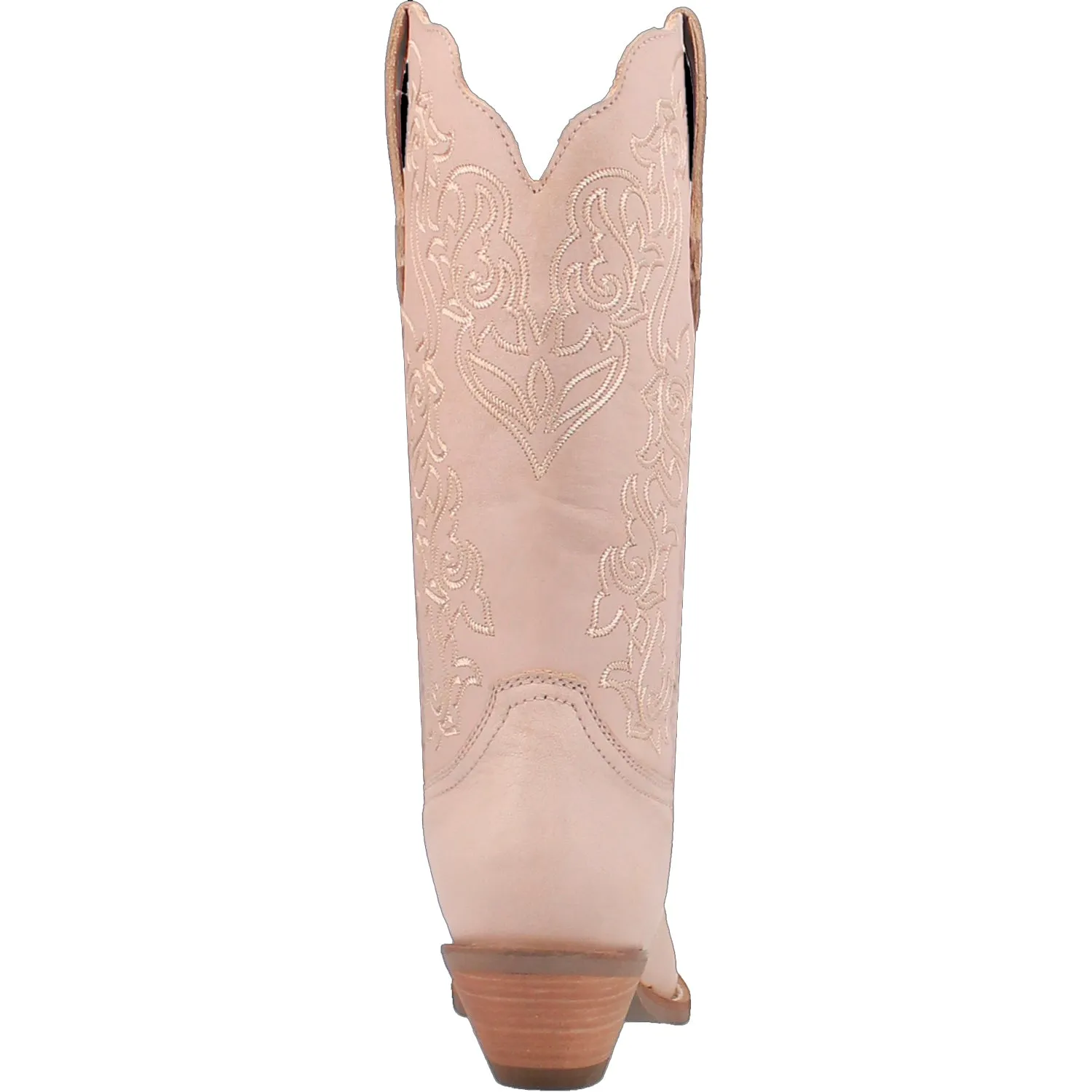 Dingo Women's Off White Leather Cowboy Boots - Flirty and Fun