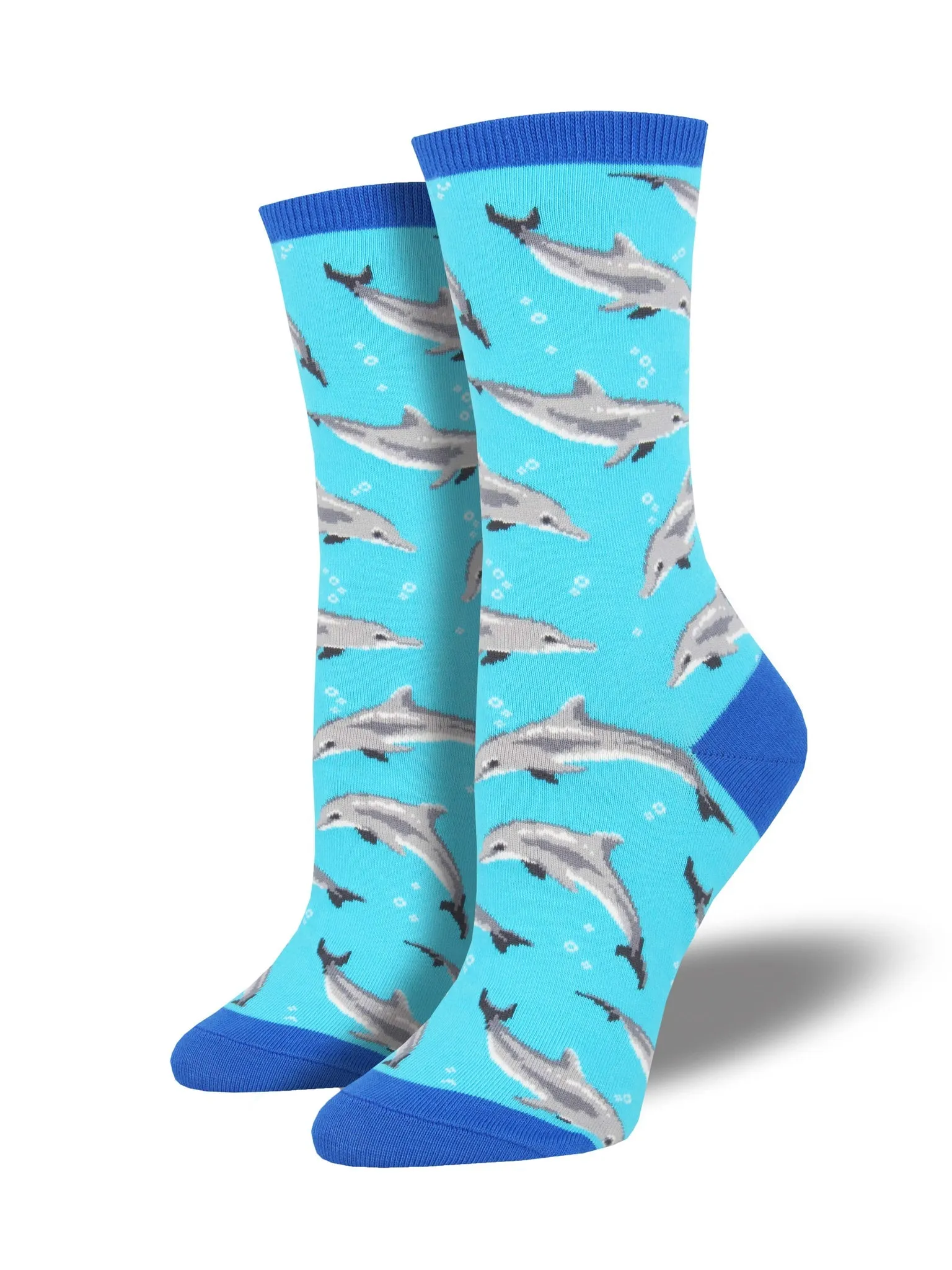 Dolphin Print Women's Crew Socks