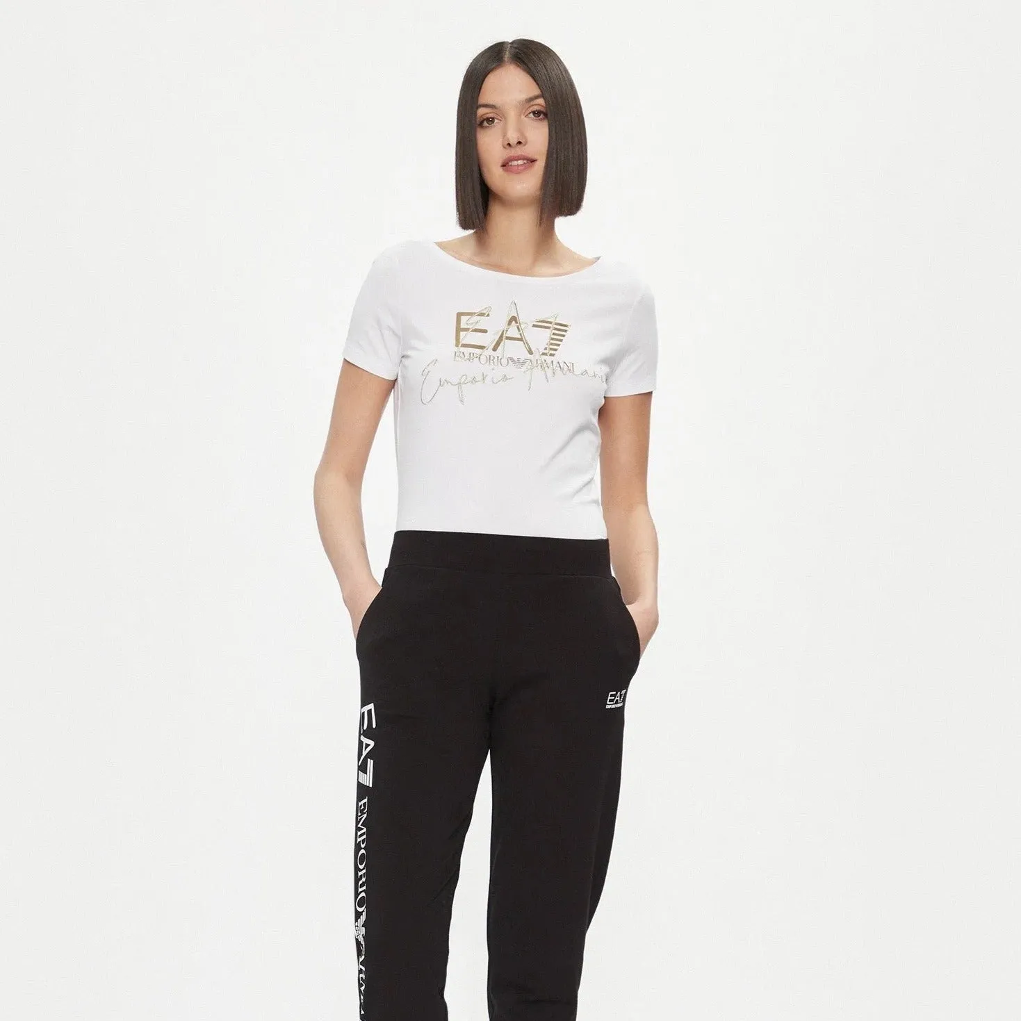 EA7 Women's T-Shirt - Best Price & Fast Delivery | Shop Now!