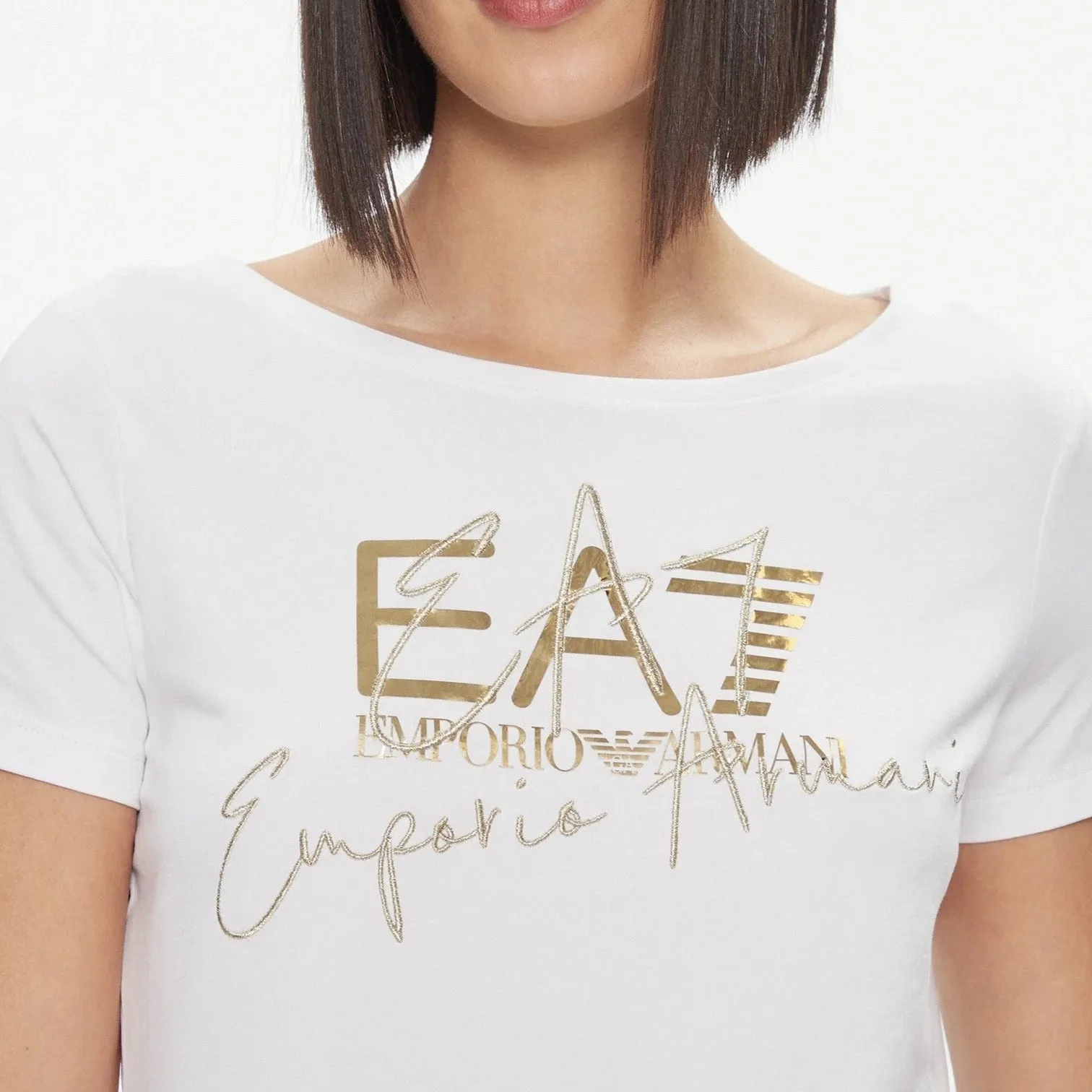 EA7 Women's T-Shirt - Best Price & Fast Delivery | Shop Now!