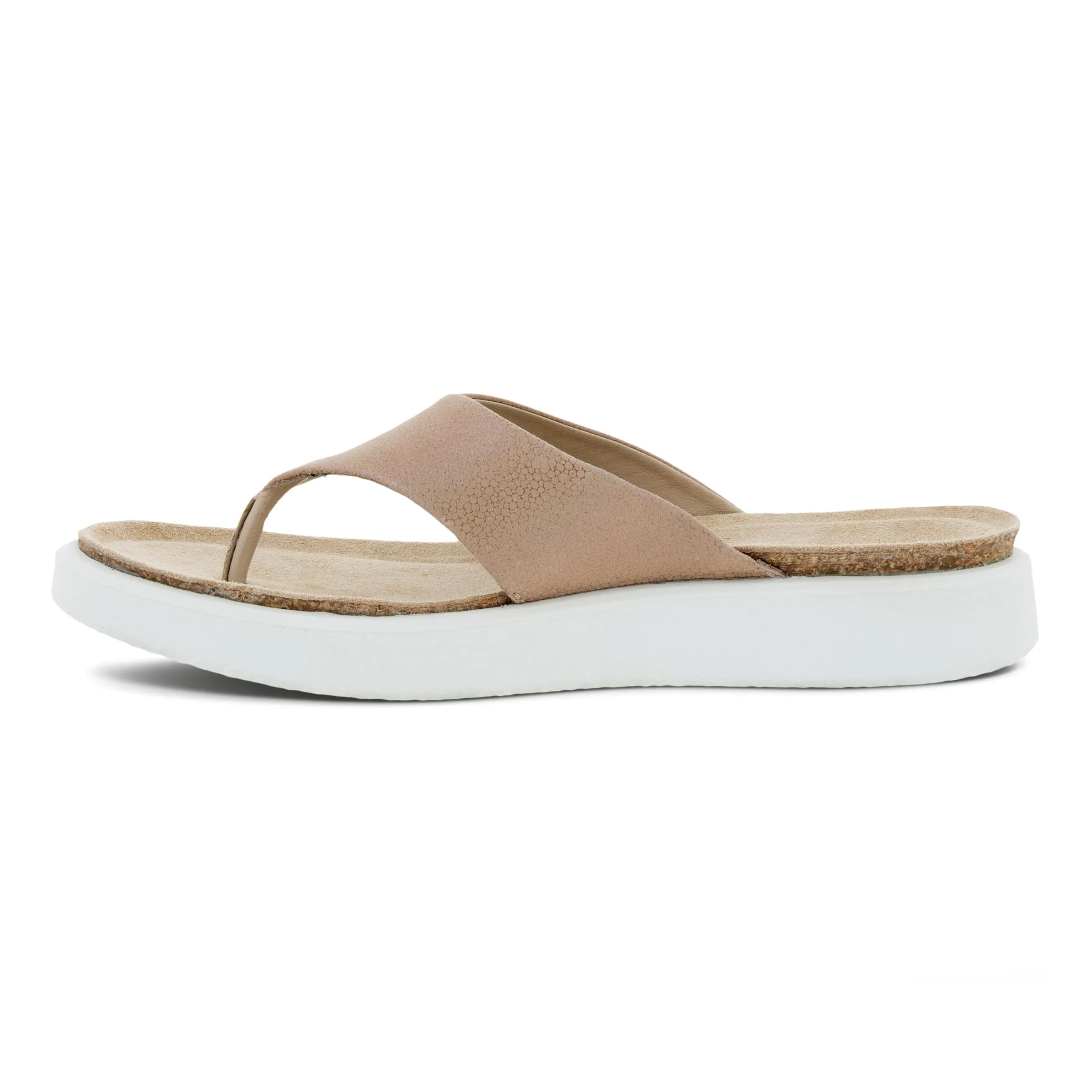 Ecco Corksphere Thong sandals.