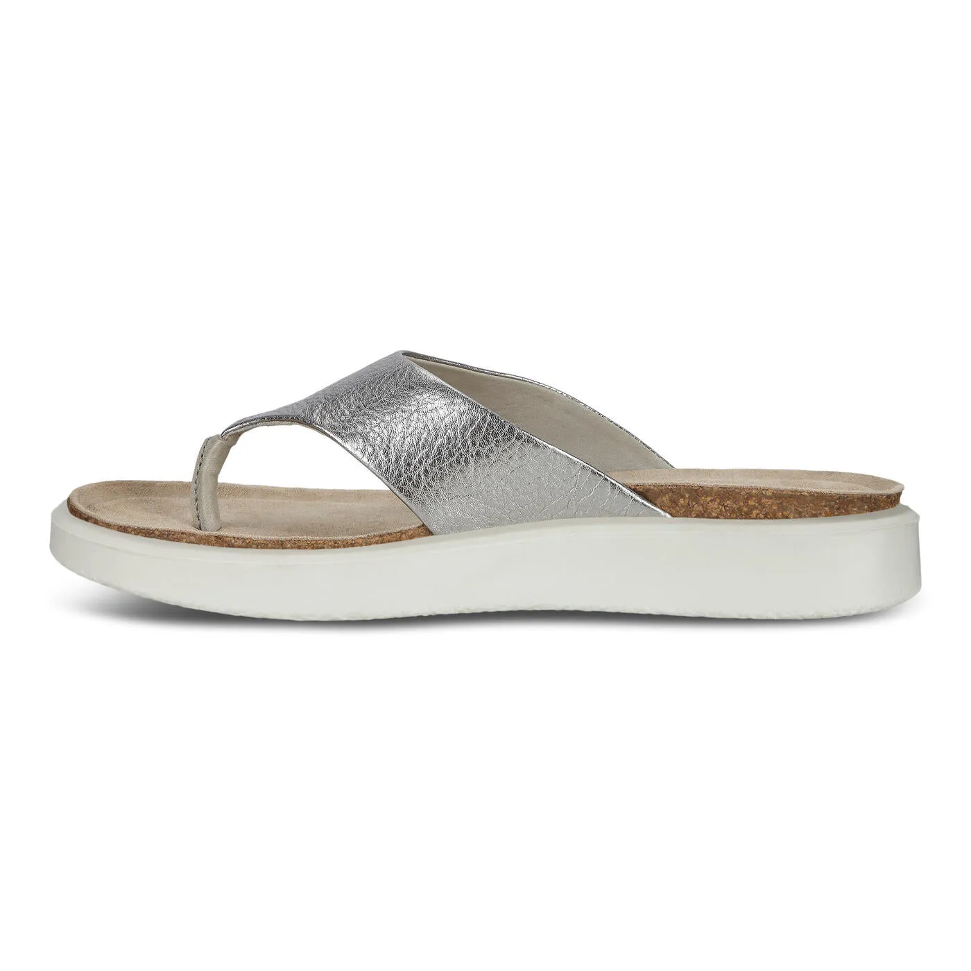 Ecco Corksphere Thong sandals.