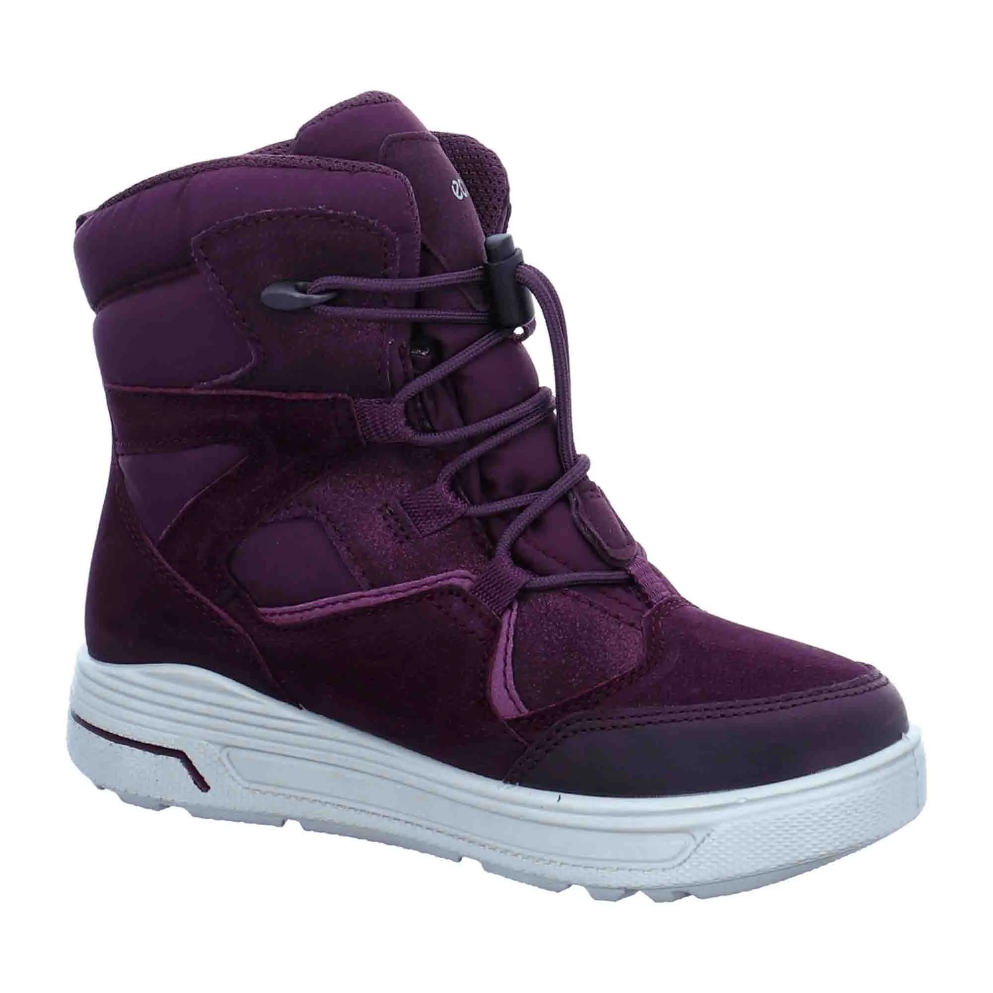 Ecco Purple Winter Boots - Durable & Stylish for Kids