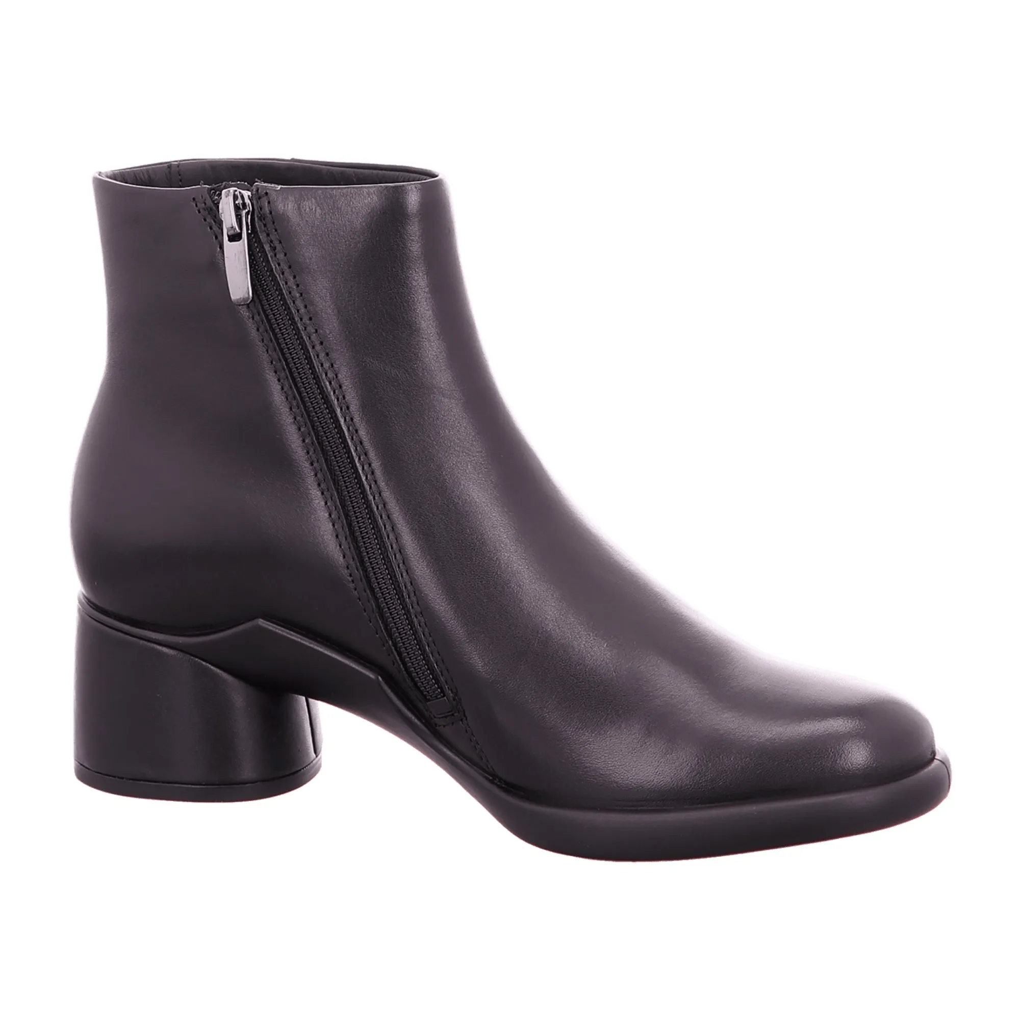 Ecco Sculpted LX 35 Women's Black Leather Ankle Boots - Shop now for stylish black leather ankle boots for women by Ecco Sculpte