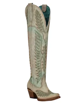 Embroidered Tall Western Boots for Women