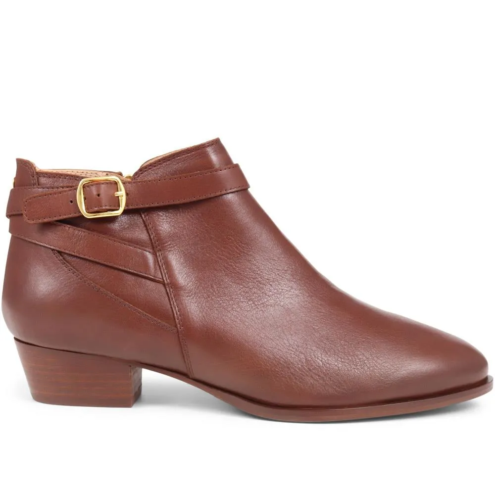 FAIRLOP Leather Heeled Ankle Boots - FAIRLOP / 324 289 - High-quality leather heeled ankle boots for women. Shop FAIRLOP 324 289