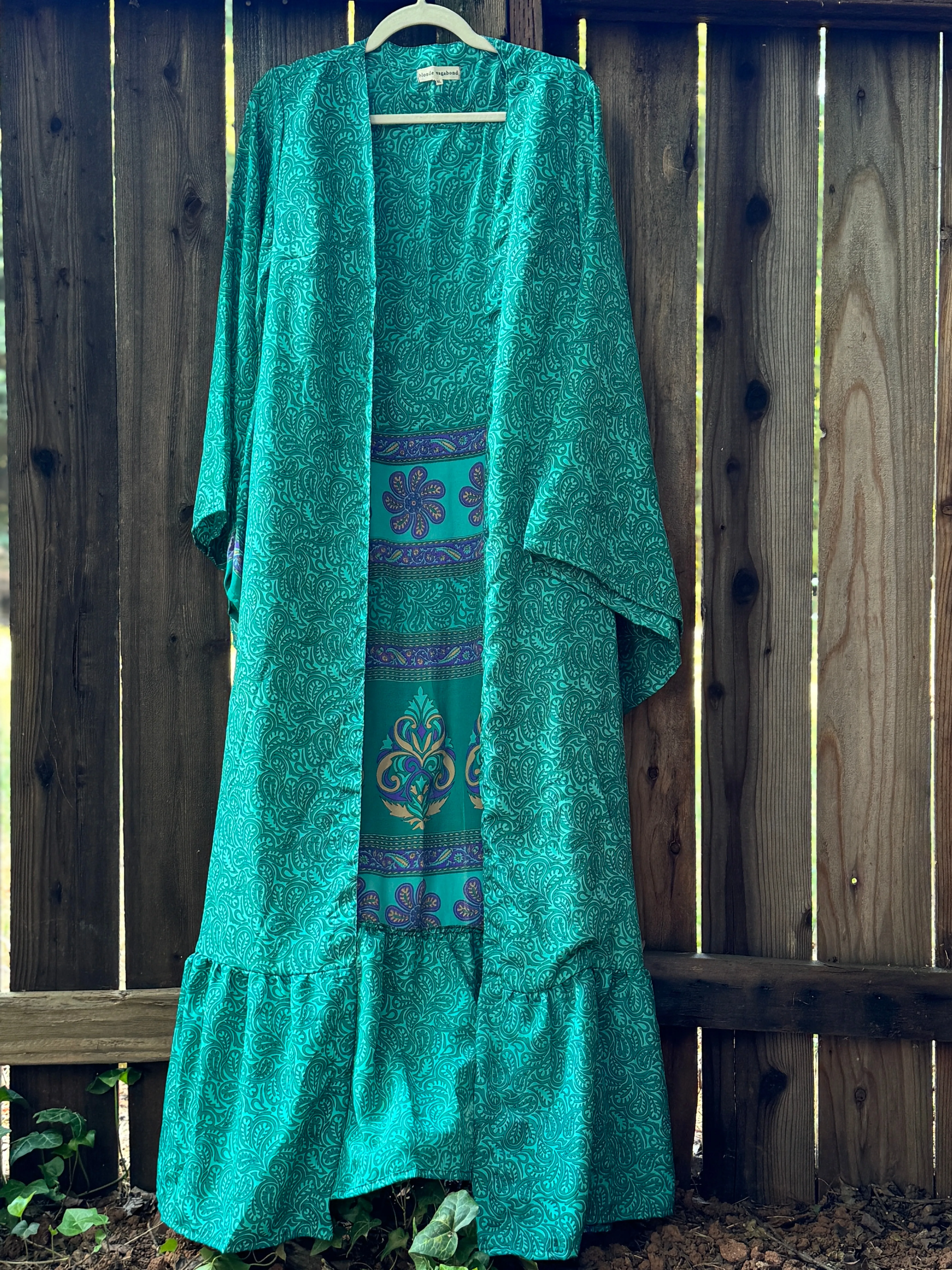 Femme Kimono Teal Queen XL