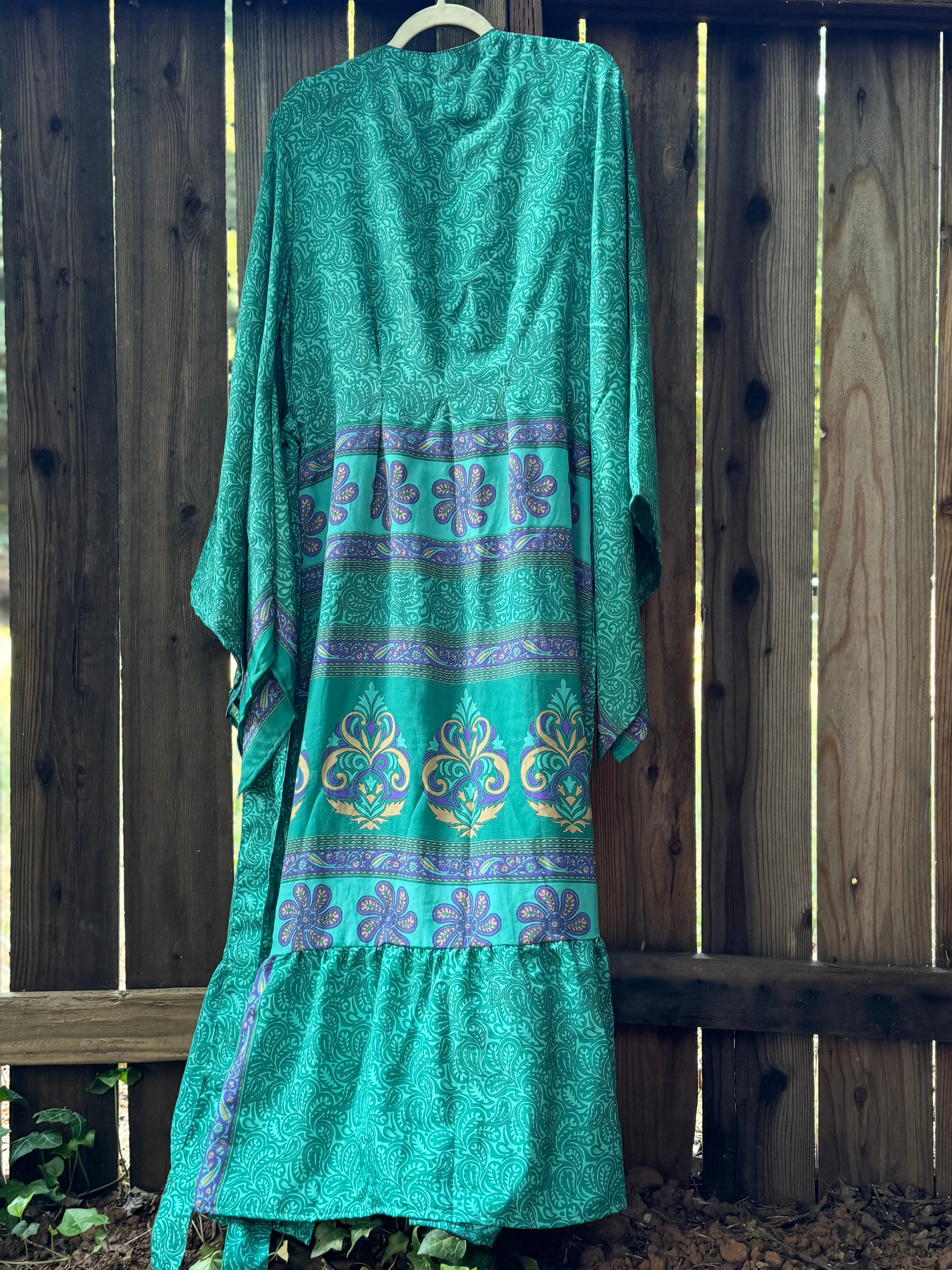 Femme Kimono Teal Queen XL