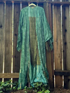 Femme Kimono Wrap Dress | Sea Mist | Size L