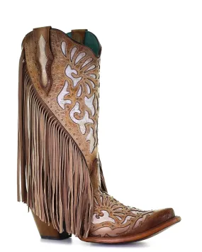 Fringe Western Boots for Women