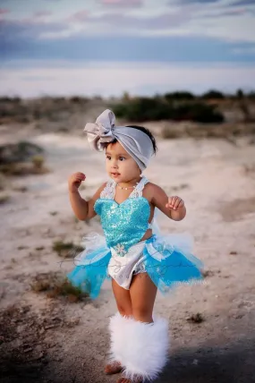 Frozen Ice Queen Tutu Romper