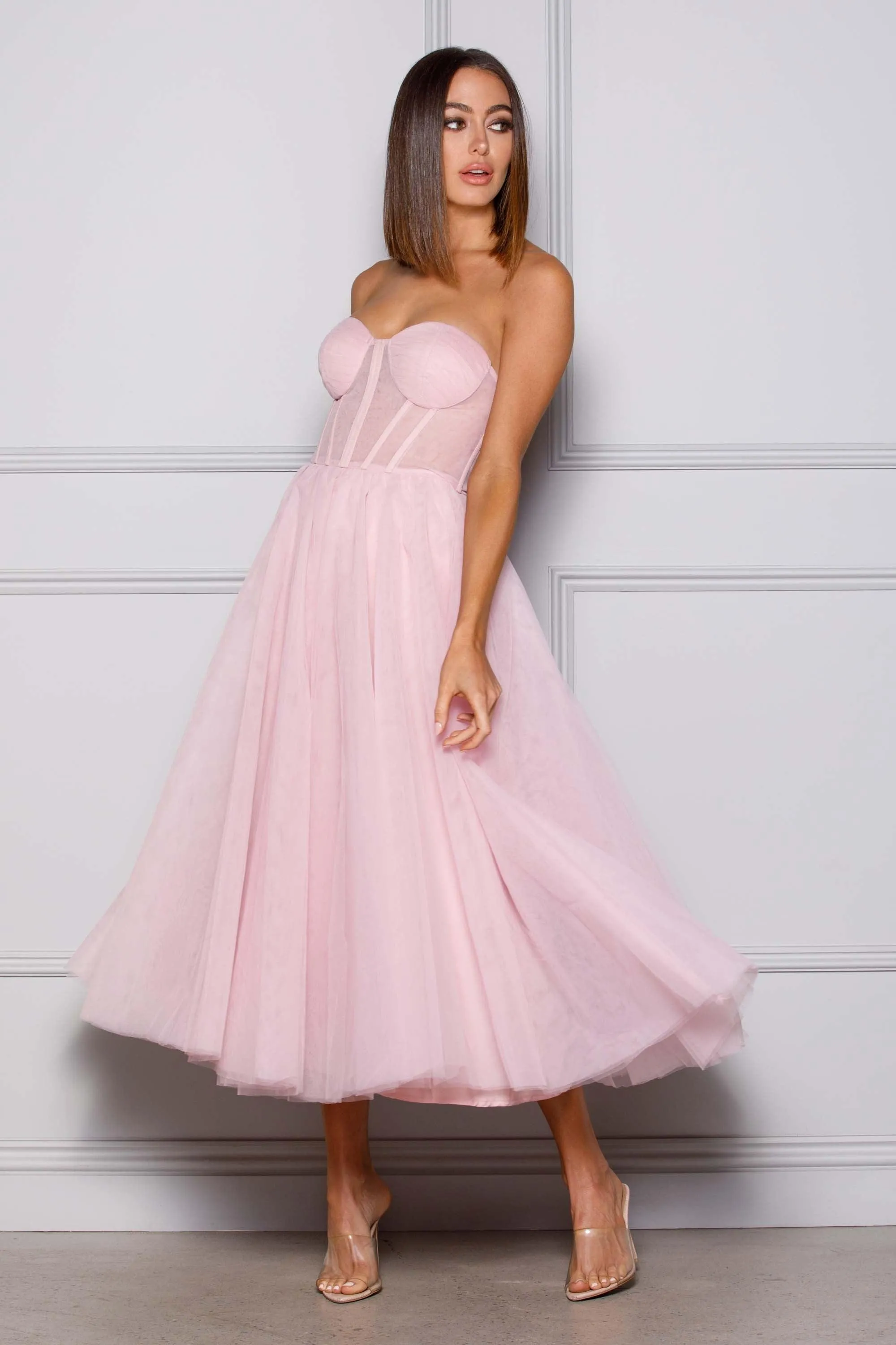 Gabriella Dress Fairy Floss.