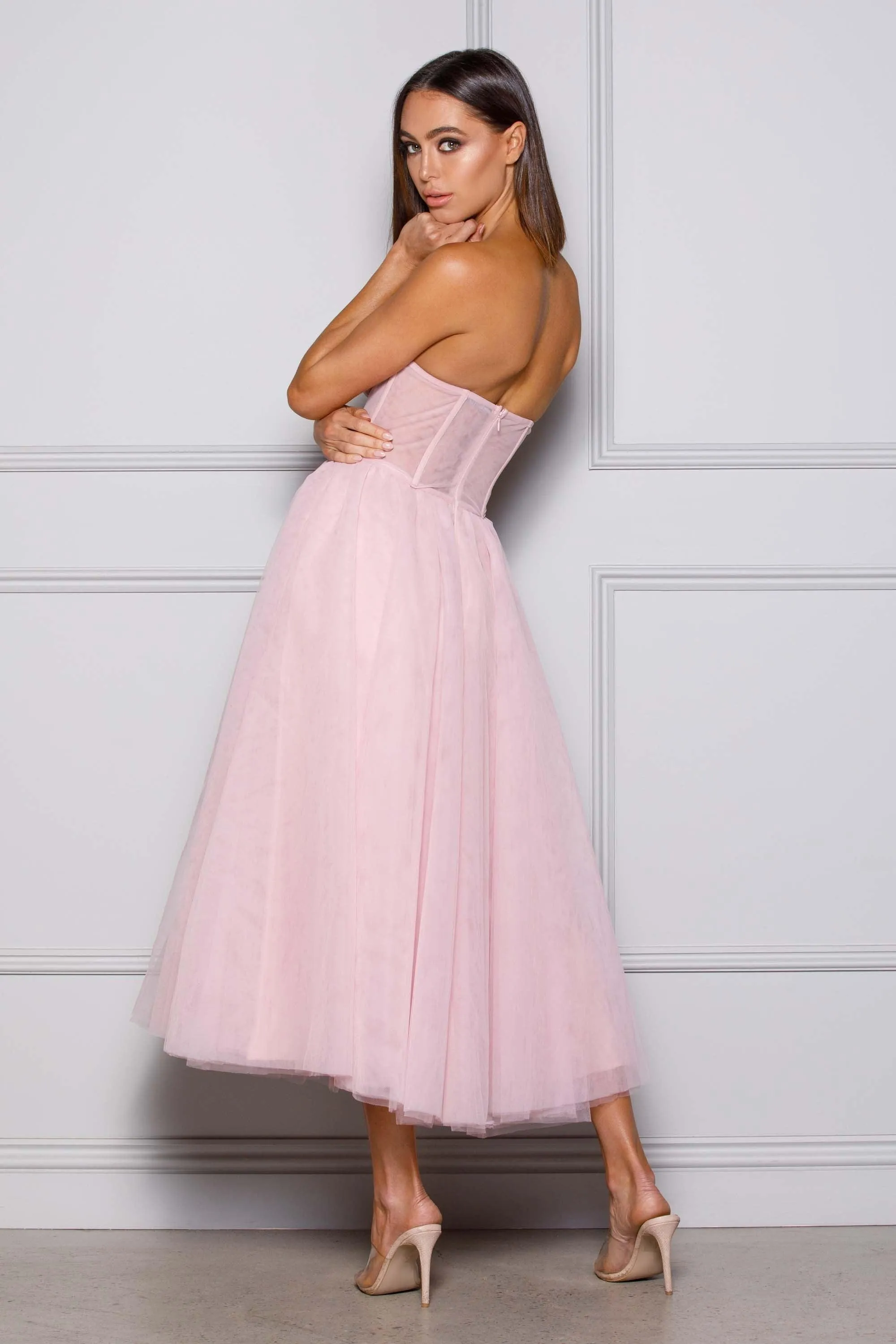 Gabriella Dress Fairy Floss.