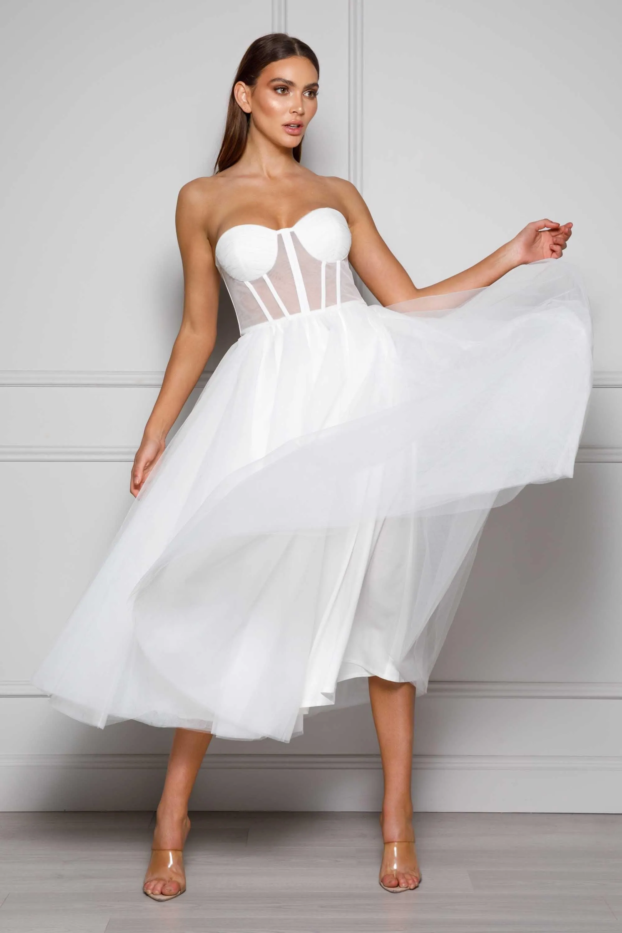 Gabriella White Dress