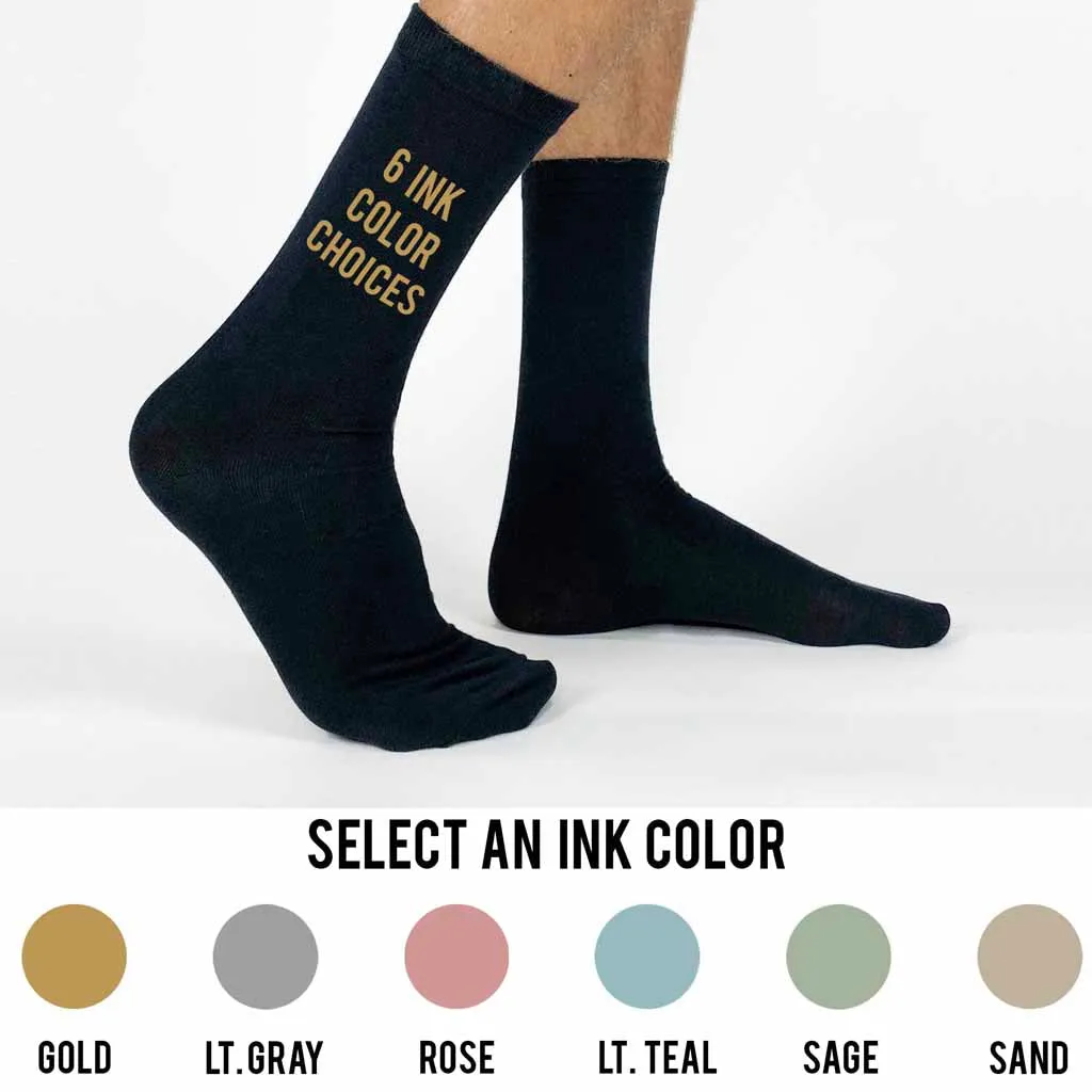 Game of Thrones Groomsmen Wedding Socks