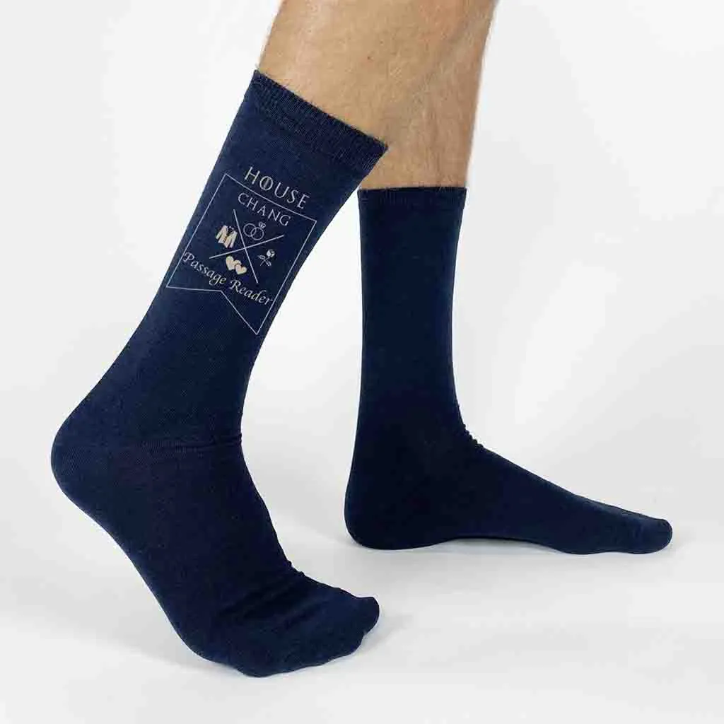 Game of Thrones Groomsmen Wedding Socks