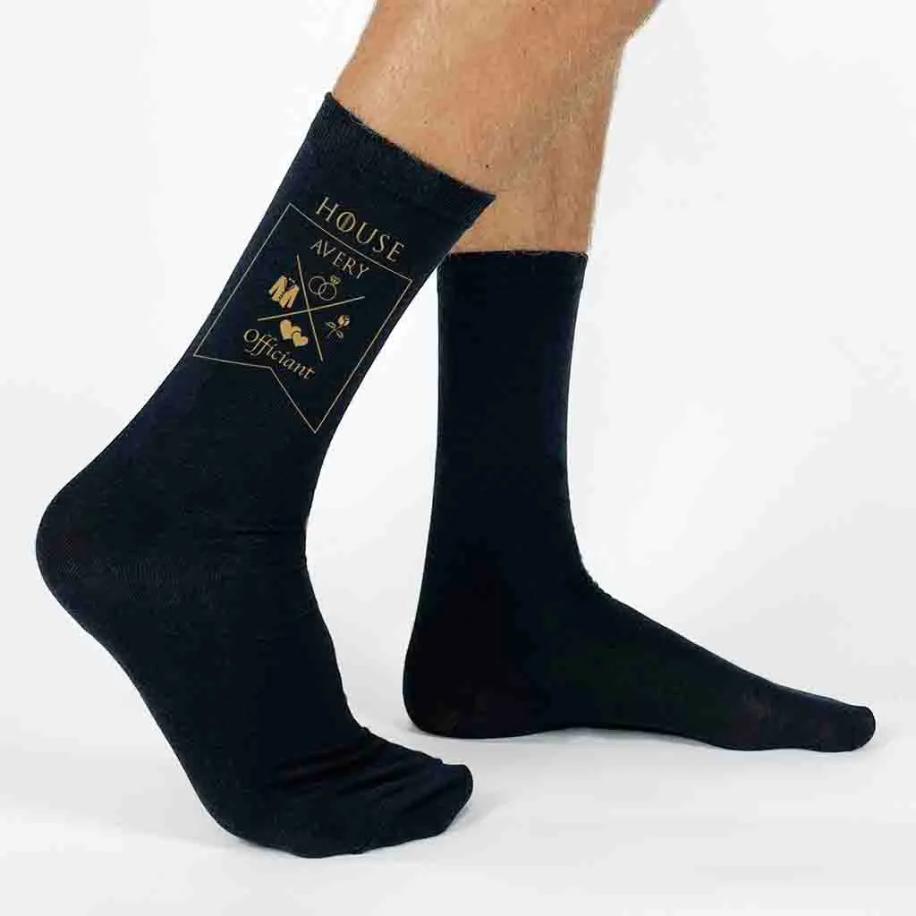 Game of Thrones Groomsmen Wedding Socks