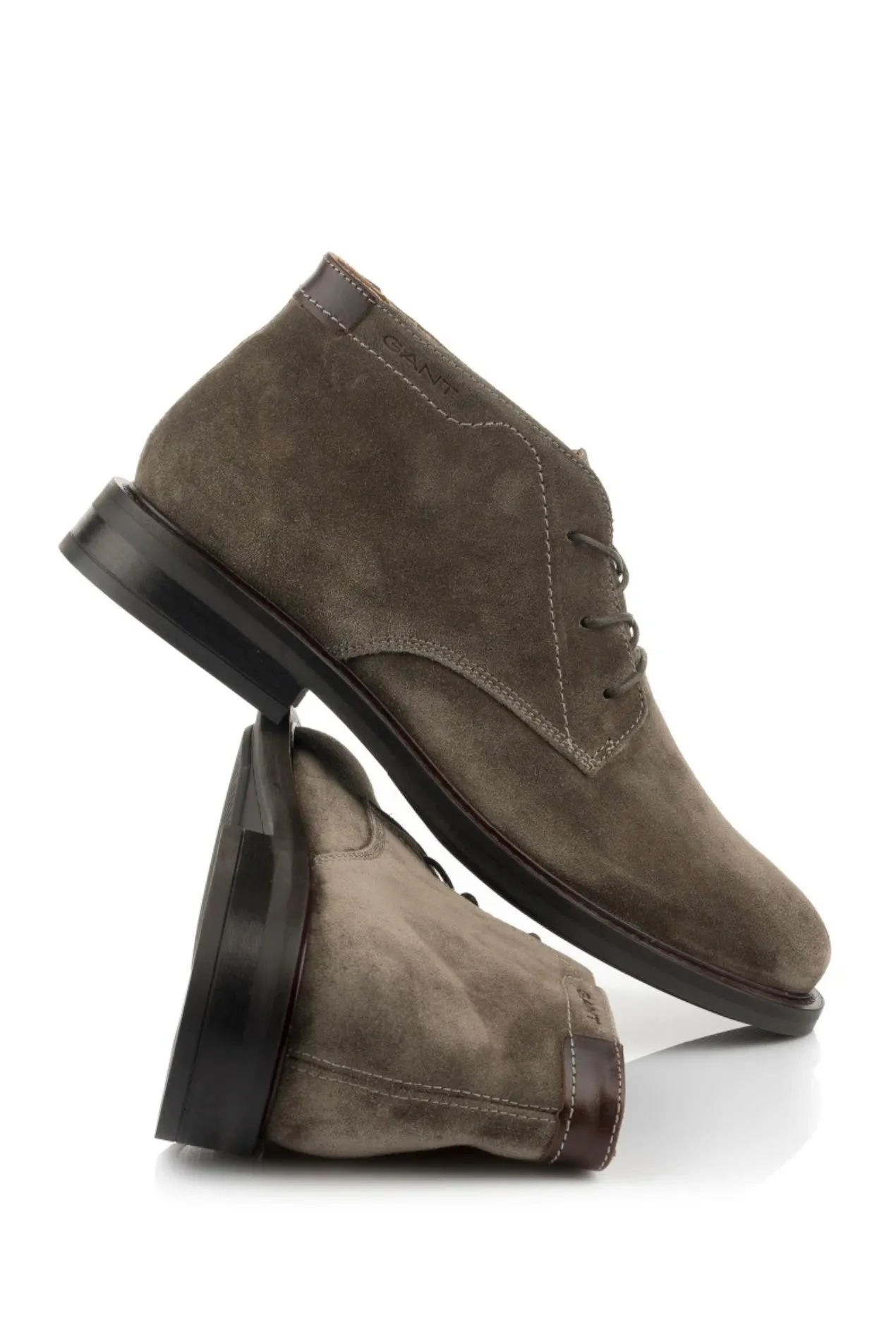 Gant Fairkon Boot - Dark Taupe Suede - Buy Now