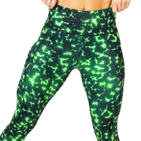 Green Radioactive Leggings - Shop Now