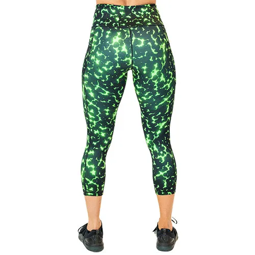 Green Radioactive Leggings - Shop Now