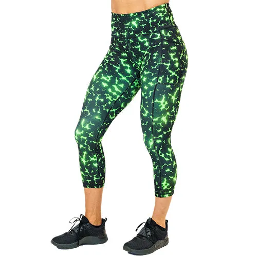 Green Radioactive Leggings - Shop Now