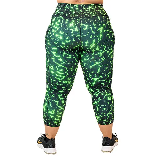 Green Radioactive Leggings - Shop Now