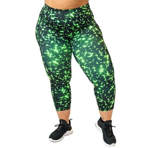 Green Radioactive Leggings - Shop Now