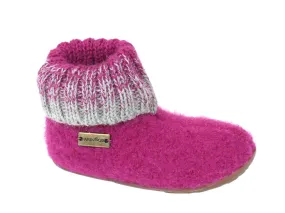 Haflinger Kids Slippers - Iris Pink