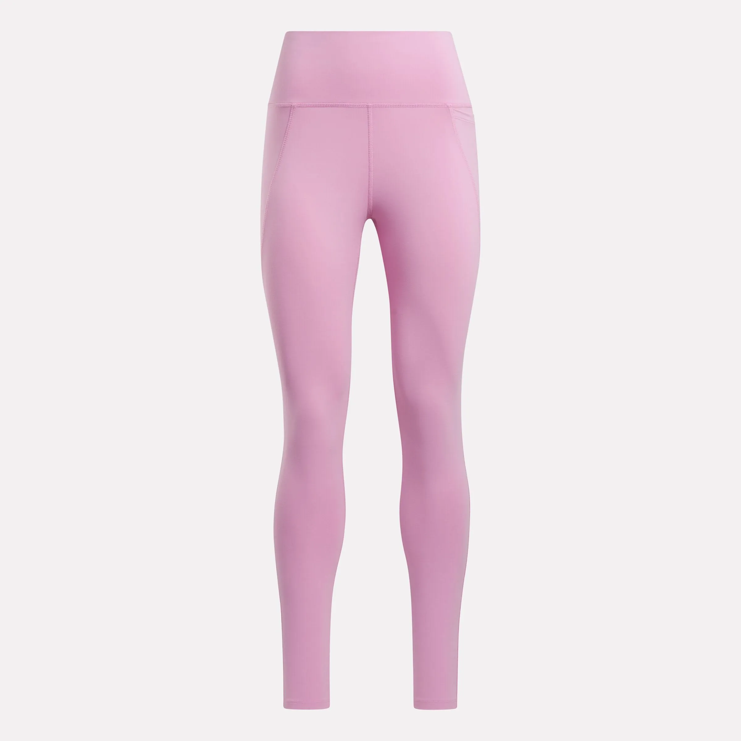 High-Waisted Pink Tights: Lux Jasmine