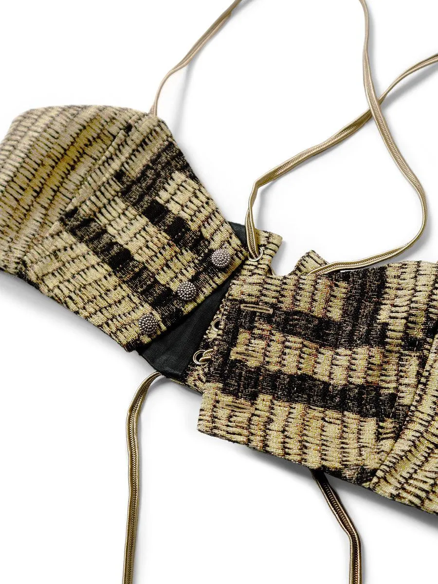 Hopi Basket Pattern Bustier for Women – Gobelins Kapital