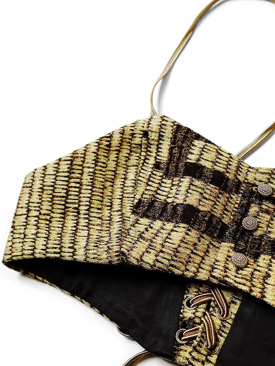 Hopi Basket Pattern Bustier for Women – Gobelins Kapital