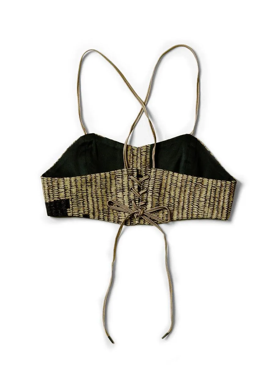 Hopi Basket Pattern Bustier for Women – Gobelins Kapital