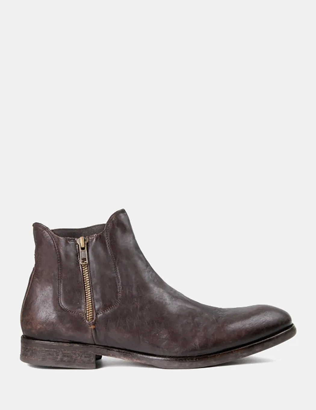 Hudson Mitchell Chelsea Boot, Brown Leather.