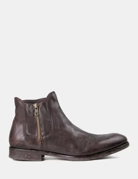 Hudson Mitchell Chelsea Boot, Brown Leather.