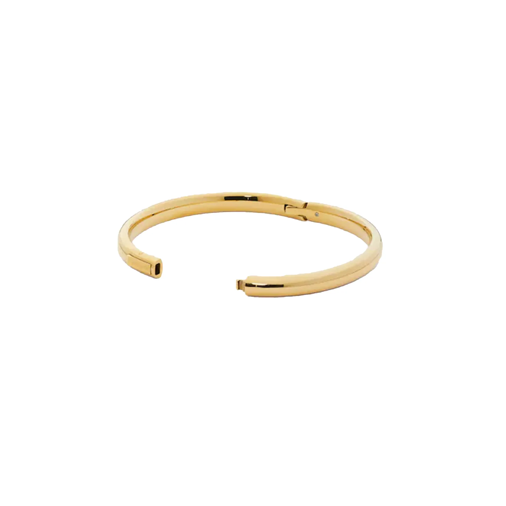 Idiom Bridesmaid Hinged Bangle in Gold