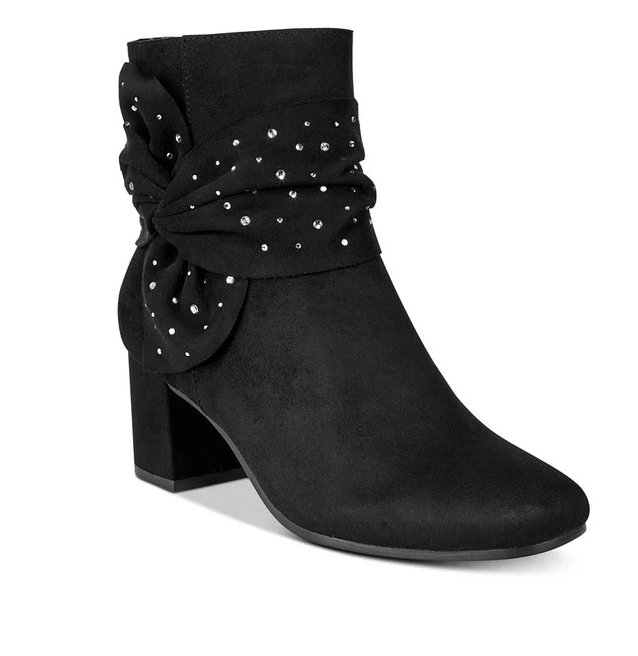 Impo Judith Black Dress Bootie - Size 9