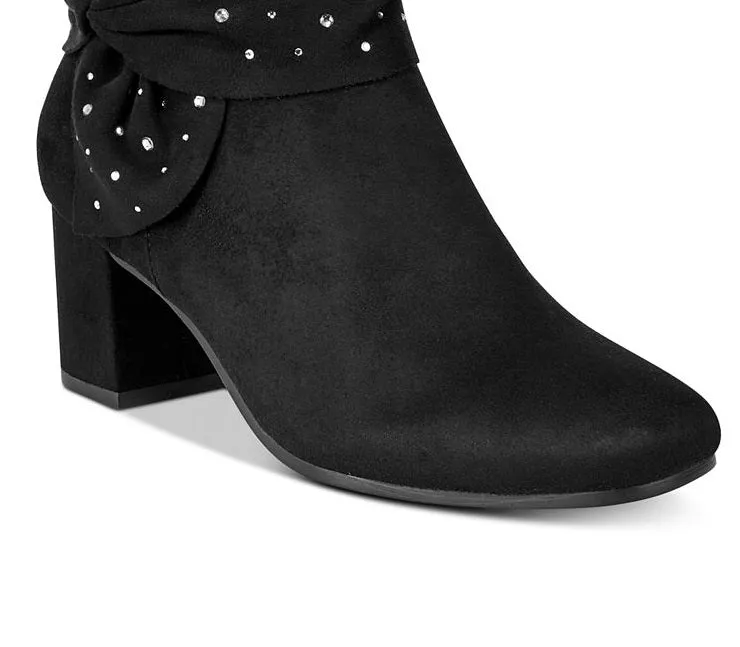 Impo Judith Black Dress Bootie - Size 9