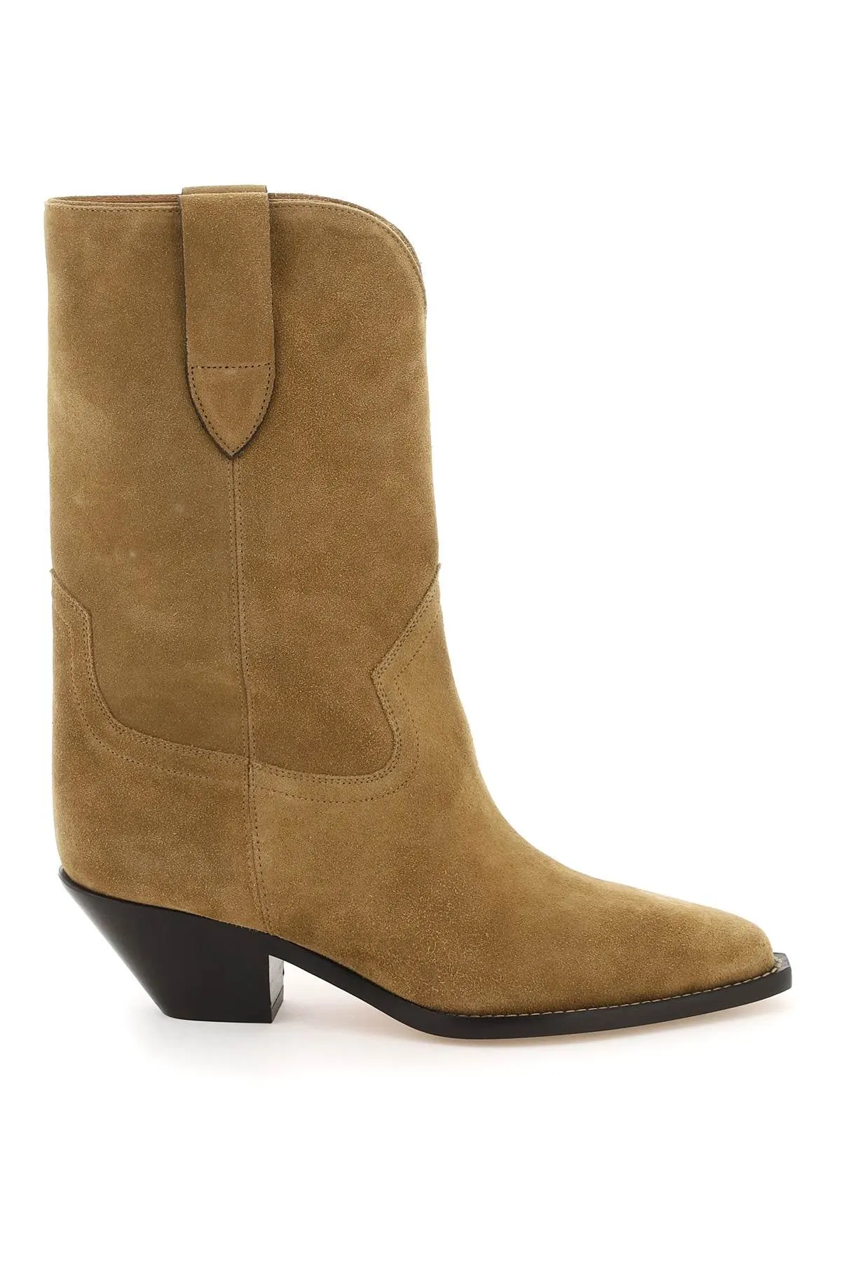 Isabel Marant Dahope Suede Boots - Taupe - BO0005FA A1A07S