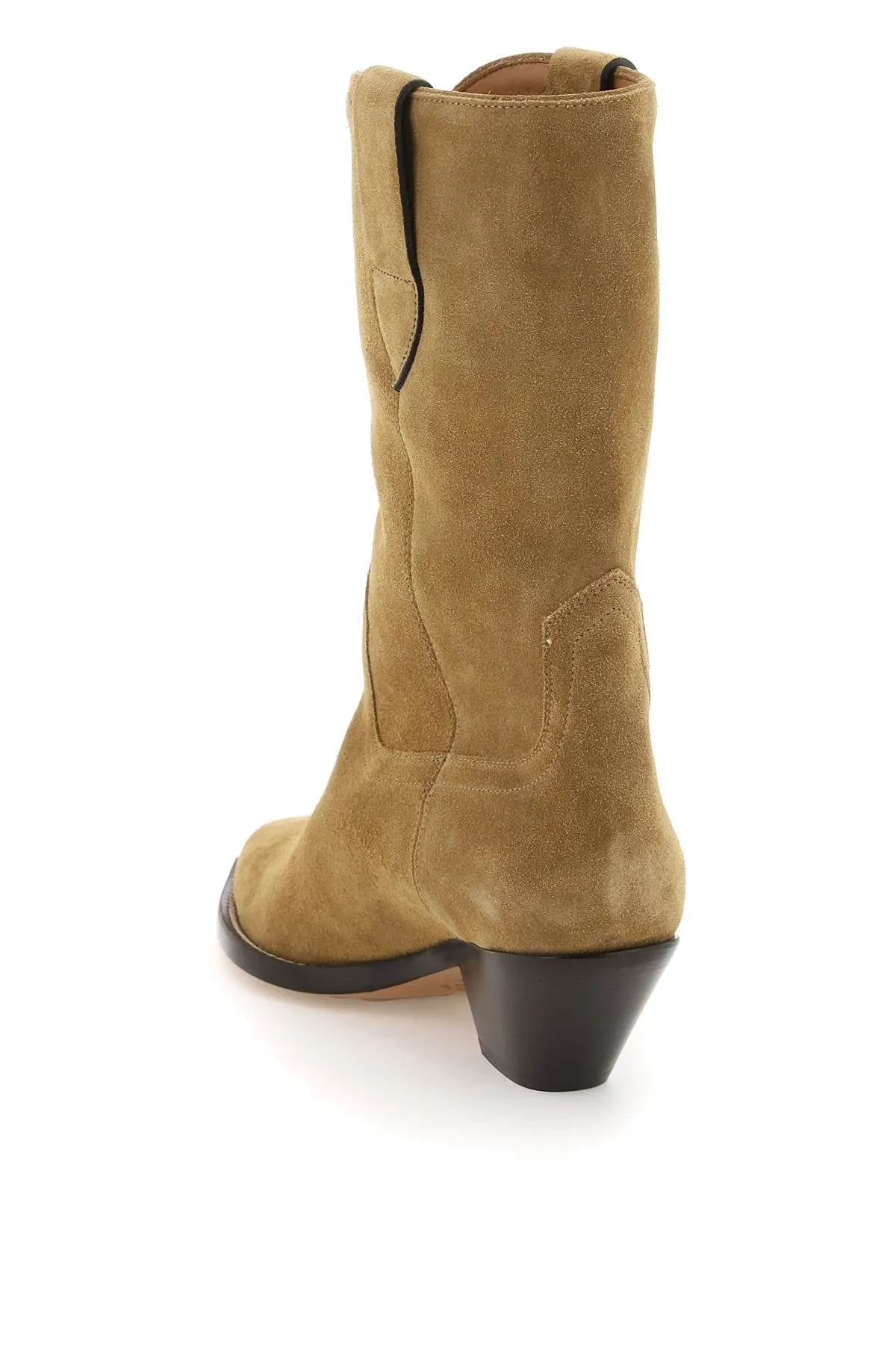 Isabel Marant Dahope Suede Boots - Taupe - BO0005FA A1A07S