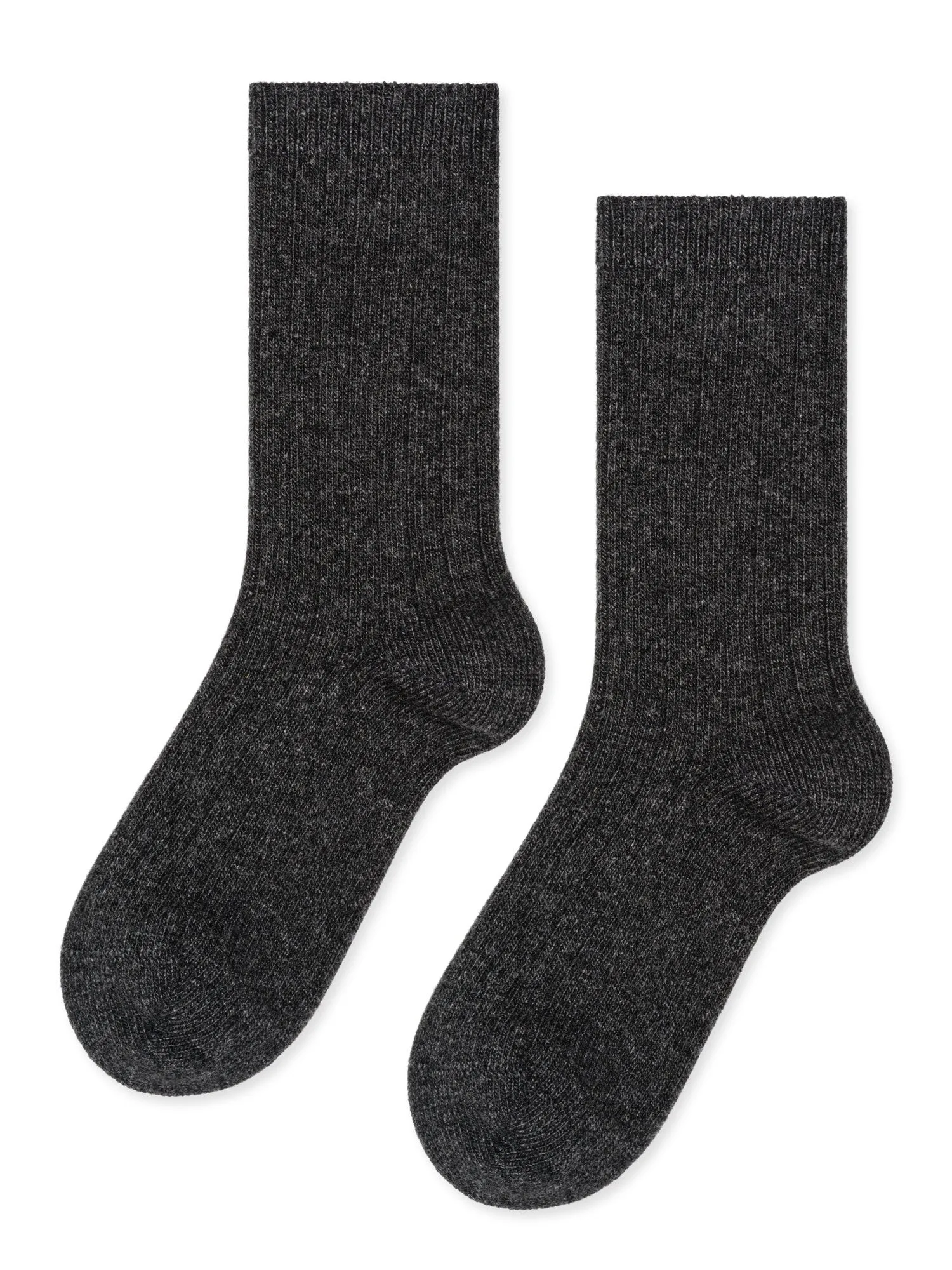 Italia Cashmere Rib Crew Sock (multiple colors)