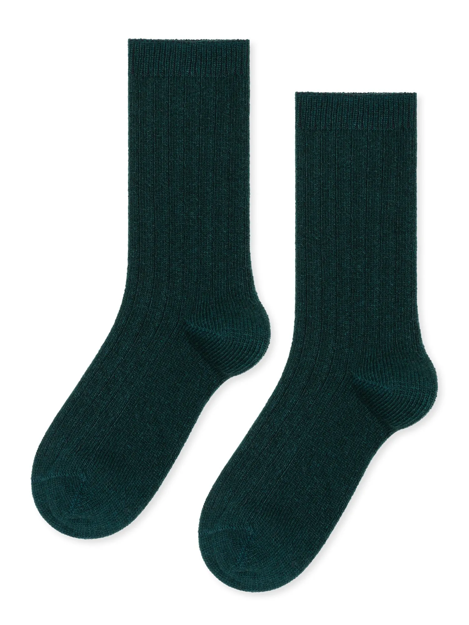 Italia Cashmere Rib Crew Sock (multiple colors)